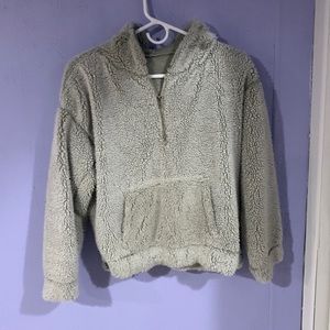 Sherpa Quarter Zip Sweatshirt